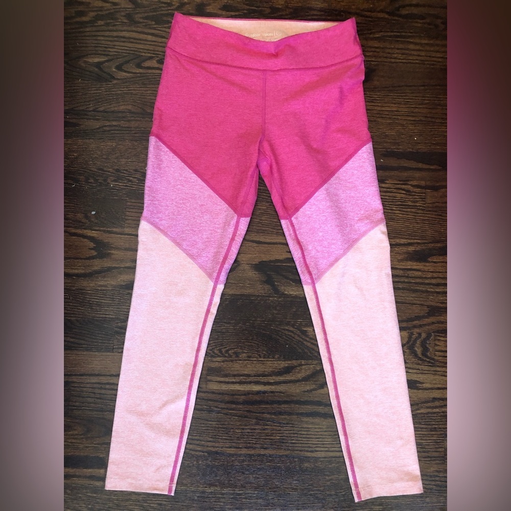 Outdoor Voices Springs 7/8 Leggings in Pink Size Large